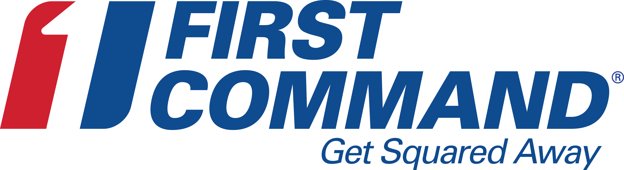 First Command Logo in different colors
